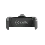CELLY SUPPORTO MECCANICO DA AUTO PER SMARTPHONE CLIP CON ALETTE REGOLABILI FINO A 8.2cm 