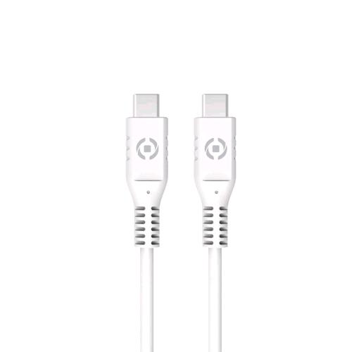 CELLY RTGUSBCUSBCWH CAVO USB-C A USB-C 60 W 1 MT BIANCO