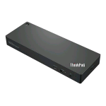 LENOVO THINKPAD UNIVERSAL THUNDERBOLT 4 SMART DOCK 4x USB-A 3.1 1x USB-C 3.21x HDMI 2x DISPLAYPORT JACK 3.5mm 1 x THUNDERBOLT 1 x LAN GIGABIT 135W 