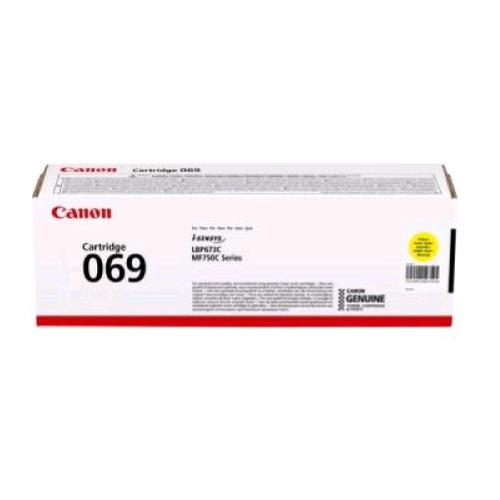 CANON 069 C TONER GIALLO PER LBP673Cdw MF752Cdw MF754Cdw 1.900 PAGINE