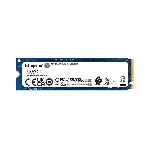KINGSTON SNV2S/5000G NV2 SSD 500 GB M.2 2280 PCIE 4.0 NVME VELOCITA' DI LETTURA/SCRITTURA FINO A 3.500/2.800 MB/S