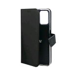 CELLY WALLY APPLE iPHONE 14 PLUS CUSTODIA A PORTAFOGLIO CON FLAP MAGNETICO E TASCHINE INTERNE PORTADOCUMENTI BLACK