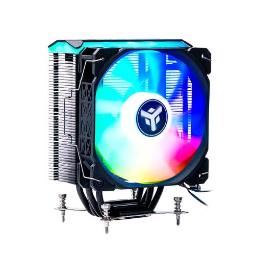 ITEK ICY-4HLA DISSIPATORE UNIVERSALE AD ARIA PER CPU 150W TDP 4 HP VENTOLA ARGB 12 CM BLACK