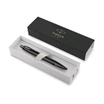PARKER IM MONOCHROME PENNA A SFERA A SCATTO PUNTA MEDIA FUSTO IN METALLO FUCILE INCHOSTRO BLU CONFEZIONE REGALO 