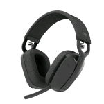LOGITECH ZONE VIBE 100 CUFFIE WIRELESS OVER-EAR LEGGERE CON MICROFONO CON ELIMINAZIONE DEL RUMORE AURICOLARE BLUETOOTH MULTIPOINT COMPATIBILE CON TEAMS GOOGLE MEET ZOOM MAC PC GRAFITE