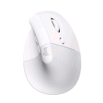 LOGITECH LIFT FOR MAC ERGOMOUSE VERTICALE WIRELESS 4.000 DPI MANO DESTRA BIANCO