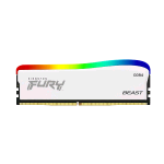 KINGSTON FURY BEAST WHITE RGB MEMORIA RAM 1x16GB 3.200 MHZ TECMOLOGIA DDR4 TIPOLOGIA DIMM CL16 WHITE