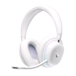 LOGITECH G G735 CUFFIE GAMING WIRELESS ILLUMINAZIONE RGB LIGHTSYNC PERSONALIZZABILE LIGHTSPEED BLUETOOTH AUX 3.5 MM COMPATIBILE CON PC E DISPOSITIVI MOBILI MICROFONO STACCABILE BIANCO