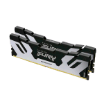 KINGSTON FURY RENEGADE KIT MEMORIA RAM 2x16GB 32GB TOTALI 6.40MHZ TECNOLOGIA DDR5 TIPOLOGIA DIMM CL32 SILVER BLACK
