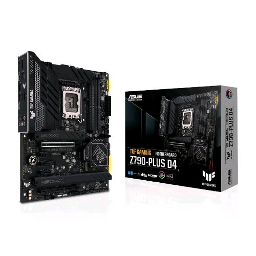 ASUS TUF GAMING Z790-PLUS D4 SCHEDA MADRE GAMING ATX INTEL Z790 LGA1700 DDR4 PCI 5.0 INTEL 2.5GB ETHERNET REALTEK 7.1 4XM.2 4XSATA 6GB/S AURA SYNC RGB NERO