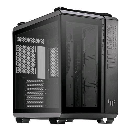 ASUS TUF GAMING GT502 CASE MIDI TOWER ATX MICRO ATX MINI-ITX 2 PANNELLI IN VETRO TEMPERATO 4xCOMBO-BAY 8xSLOT-ESP 2xUSB-A 3.2 1xUSB-C BLACK 