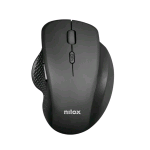 NILOX NXMOWI3001 MOUSE ERGONOMICO WIRELESS OTTICO 3.200 DPI 6 TASTI BLACK