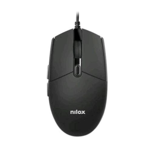 NILOX MOUSB1004 MOUSE OTTICO USB 3200 DPI BLACK