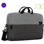 TARGUS SAGANO SLIPCASE BORSA PER NOTEBOOK DA 16" IN TESSUTO RICILCLATO 2 SCOMPARTI CON TRACOLLA NERO