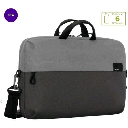 TARGUS SAGANO SLIPCASE BORSA PER NOTEBOOK DA 16" IN TESSUTO RICILCLATO 2 SCOMPARTI CON TRACOLLA NERO