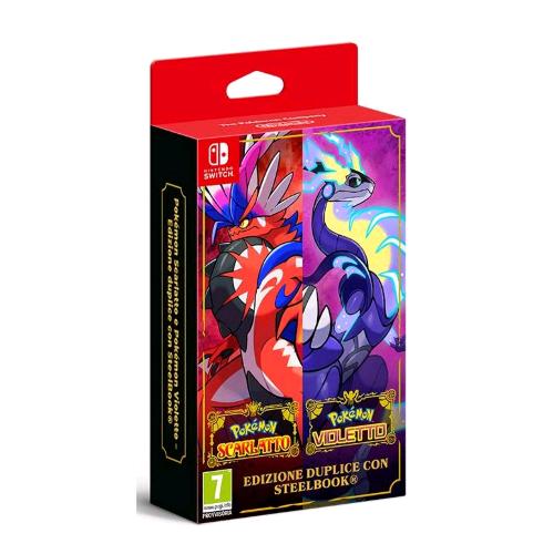 NINTENDO SWITCH POKEMON SCARLATTO E VIOLETTO DUAL PACK