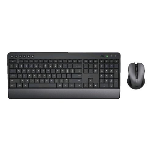TRUST TREZO ECO KIT TASTIERA E MOUSE OTTICO WIRELESS 2.400 DPI LAYOUT ITALIANO GREY