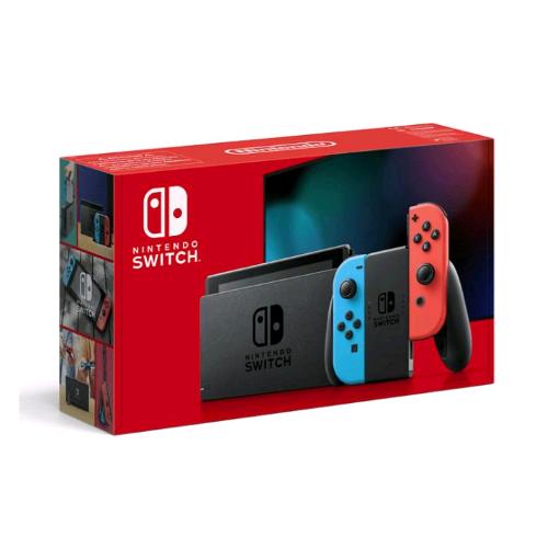 NINTENDO SWITCH CONSOLE V2 1.1 2022 CON JOY-CON ROSSO NEON E BLU NEON