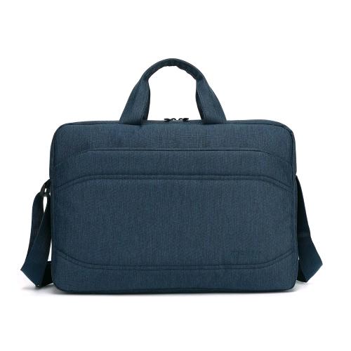 CELLY MESSENGERBAG BORSA PER NOTEBOOK DA 15.6" IN POLIESTERE 6 SCOMPARTI CON TRACOLLA BLU