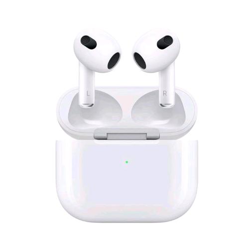 APPLE AIRPODS 3 GENERAZIONE AURICOLARI BLUETOOTH 5.0 CON CUSTODIA DI RICARICA WIRELESS IPX4 BIANCO