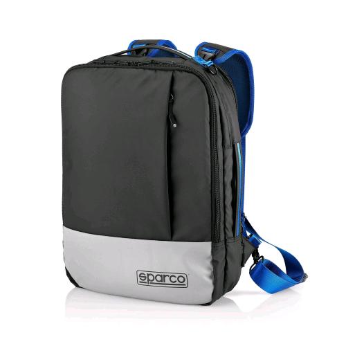 CELLY SPARCO BACKPACK FUEL ZAINO PER NOTEBOOK DA 15.6" IN POLIESTERE 3 SCOMPARTI NERO