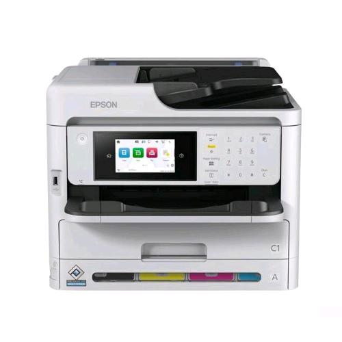EPSON WORKFORCE PRO WF-C5890DWF STAMPANTE MULTIFUNZIONE COLORE INK-JET A4 FINO A 25 PPM STAMPA DISPLAY 10.9" TOUCH SCREEN A COLORI 4800 X 1200 DPI USB 2.0 GIGABIT LAN WI-FI NERO GRIGIO