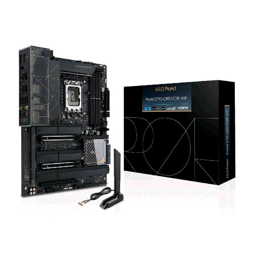 ASUS PROART Z790-CREATOR WIFI SCHEDA MADRE ATX INTEL Z790 LGA 1700 DDR5 1xPCIE 5.0 1xPCIE 4.0 BLACK