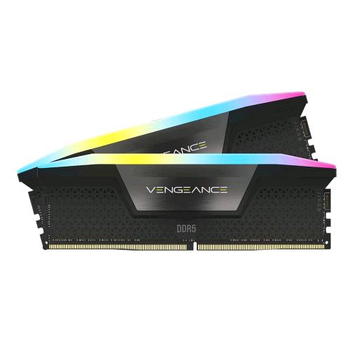 CORSAIR VENGEANCE RGB KIT MEMORIA RAM 2X16GB 32GB TOTALI 5.600MHZ TECNOLOGIA DDR5 TIPOLOGIA DIMM CL36