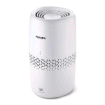 PHILIPS HU2510/10 UMIDIFICATORE TECNOLOGIA NANOCLOUD CAPACITA' SERBATOIO 2 LT BIANCO