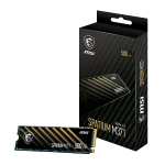 MSI SPATIUM M371 SSD M.2 500GB NVME NAND READ/WRITE 2200/1150 MBPS 