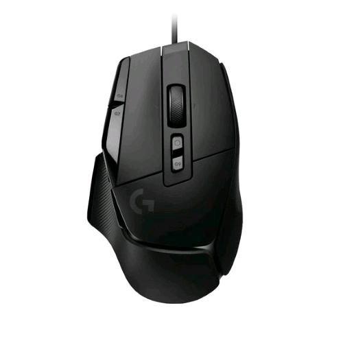 LOGITECH G502 X MOUSE GAMING OTTICO CABLATO 25.600 DPI SWITCH PRINCIPALI OTTICO MECCANICI IBRIDI LIGHTFORCE MANO DESTRA COMPATIBILE CON PC MACOS/WINDOWS NERO 