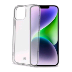 CELLY HEXAGEL APPLE iPHONE 14 PLUS COVER IN TPU EXTRA-PROTEZIONE AGLI ANGOLI E AI LATI TRASPARENTE