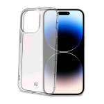 CELLY HEXAGEL APPLE iPHONE 14 PRO COVER IN TPU EXTRA-PROTEZIONE AGLI ANGOLI E AI LATI TRASPARENTE