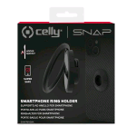 CELLY SNAPRING RING HOLDER PER SMARTPHONE BLACK