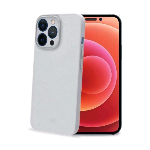 CELLY SPACE APPLE iPHONE 14 PRO COVER IN TPU CON PULSANTI RINFORZATI WHITE 