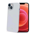 CELLY SPACE APPLE iPHONE 14 COVER IN TPU CON PULSANTI RINFORZATI WHITE 
