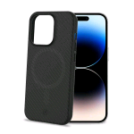 CELLY ULTRAMAG APPLE iPHONE 14 PRO COVER IN TPU MAGSAFE BORDI ERGONOMICI E TEXTURE ANTI-SCIVOLO BLACK