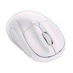 TRUST PRIMO MOUSE OTTICO WIRELESS 1.600 DPI 4 PULSANTI MATT WHITE