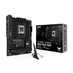 ASUS TUF GAMING B650-PLUS WIFI SCHEDA MADRE B650 ATXAM5 4xDDR5DC DISPLAYPORT HDMI 1xPCIe4.0x16 4xSATA3 M.2 WIFI USB3.2 NERO
