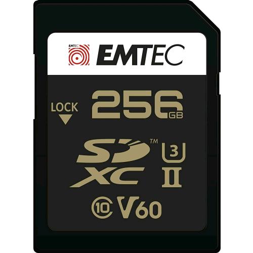 EMTEC SD 256GB UHS-II U3 V60 ULTRA PRO