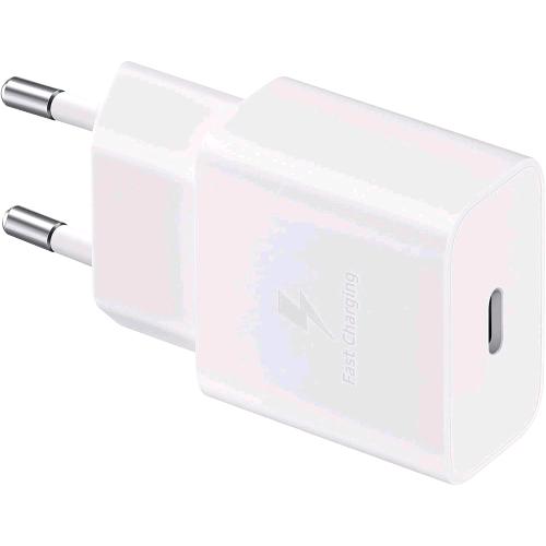 SAMSUNG EP-T1510 CARICABATTERIE DA RETE USB TYPE-C FAST CHARGING 15 W BIANCO