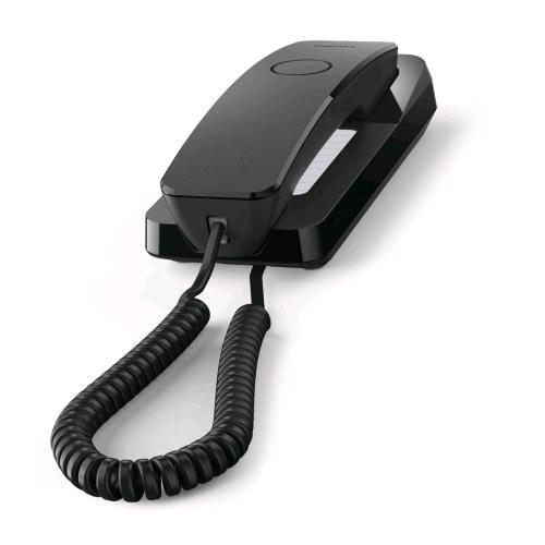GIGASET DESK 200 TELEFONO A FILO STANDARD SEGNALAZIONE DI CHIAMATA A LED 10 NUMERI PER LA SELEZIONE RAPIDA 3 MELODIE E 3 LIVELLI DI VOLUME POSSIBILITA' DI DISABILITARE LA SUONERIA RIPETIZIONE DELL'ULTIMO NUMERO SELEZIONATO TASTO MUTE BLACK