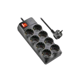 NGS SURGE POLE 800 MULTIPRESA PROFESSIONALE CON INTERRUTTORE 8 POSTI SHUKO CON CAVO SHUKO