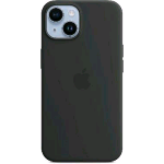 APPLE iPHONE 14 COVER MAGSAFE IN SILICONE COLORE MEZZANOTTE 
