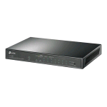TP-LINK SWITCH 10 PORTE GESTITO L2 8 x 10/100/1000 (PoE+) + 1 x 10/100/1000 + 1 x combo Gigabit SFP/RJ-45 PoE+ (123 W)