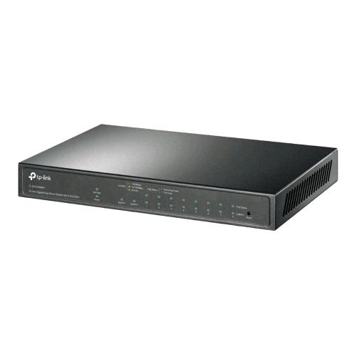 TP-LINK SWITCH 10 PORTE GESTITO L2 8 x 10/100/1000 (PoE+) + 1 x 10/100/1000 + 1 x combo Gigabit SFP/RJ-45 PoE+ (123 W)