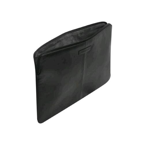 DBRAMANTE 1928 SKAGEN PRO CUSTODIA PER NOTEBOOK DA 14" IN PELLE NERO 