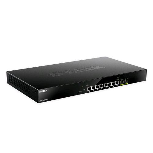 D-LINK DMS-1100-10TP SWITCH 8 PORTE SMART MANAGED 2.5G BASE-T POE + 2X10G SFP+