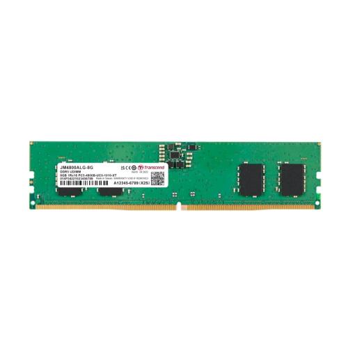 TRANSCEND JM4800ALG-8G MEMORIA RAM 1x8GB 4.800HHz TECNOLOGIA DDR5 TIPOLOGIA DIMM 288-PIN CL40 