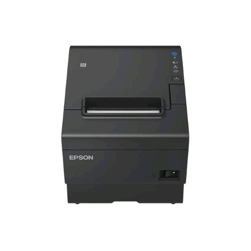 EPSON TM T88VII (112) STAMPANTE PER SCONTRINI LINEA TERMICA ROTOLO (7,95 cm) 180 x 180 dpi  FINO A 500 mm/sec - USB 2.0, LAN, SERIALE, HOST USB 2.0 TAGLIERINA NERO